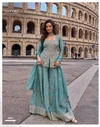 Mehar By Sayuri Real Simar Silk Readymade Sharara Suits